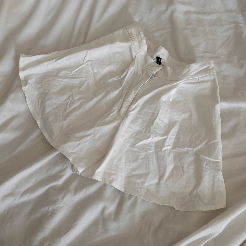 White Dress Shorts